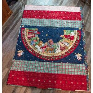 Handmade Susan Winget Peace On Earth Nativity Quilt